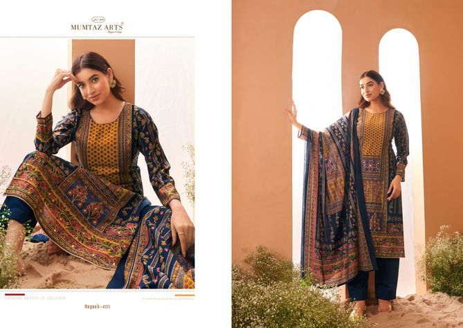 Nayaab Vol 2 By Mumtaz Muslin Digital Printed Dress Material Wholesalers In Delhi
